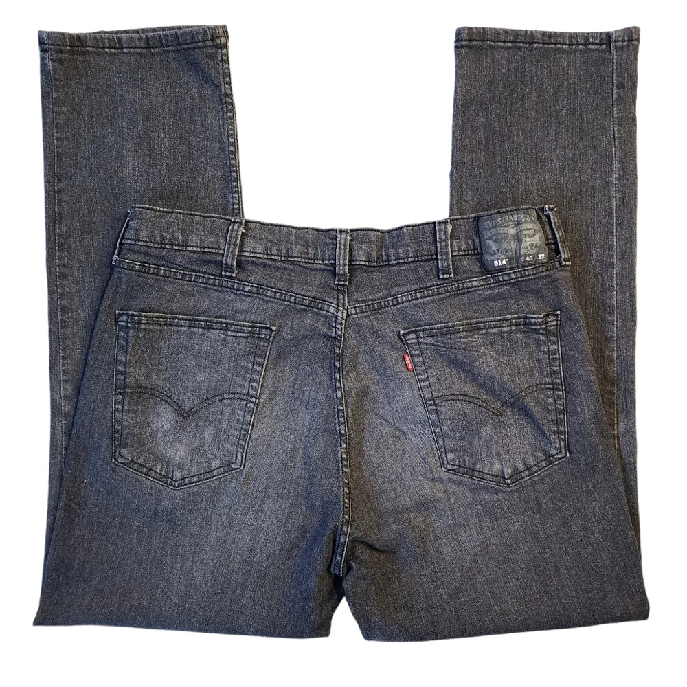 Levis 514 Straight Fit Cut Jeans Sz 40/32